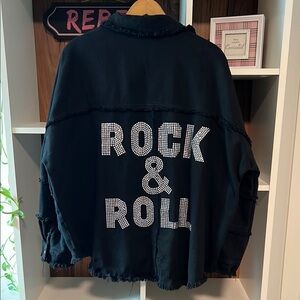 Black Rock & Roll Women's Jacket